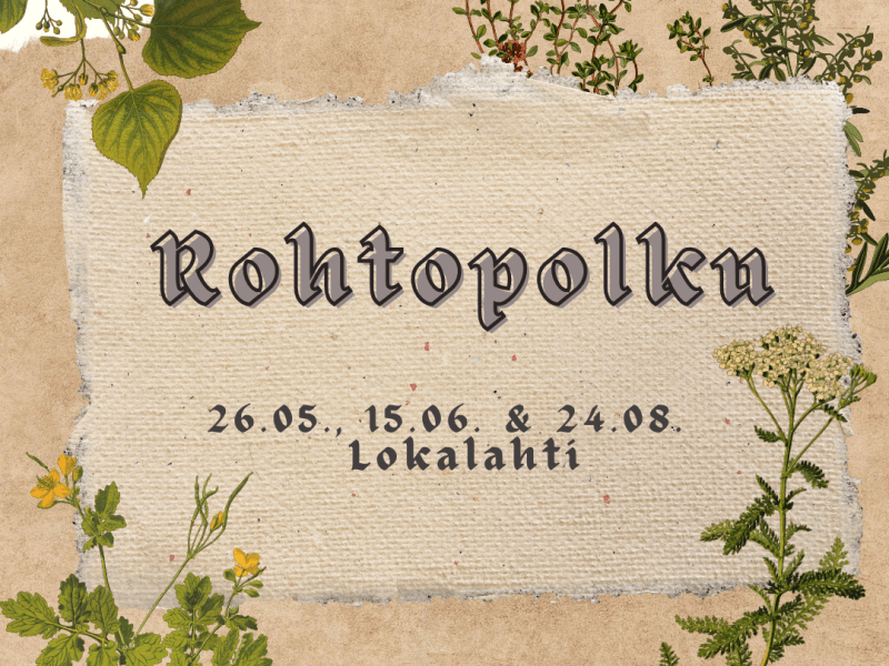 Rohtopolku-yrttikurssi 2024