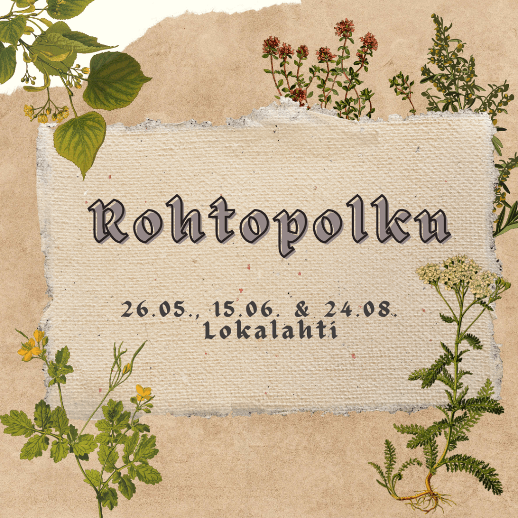 Rohtopolku yrttikurssi 2024